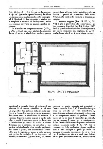 Rivista del freddo periodico mensile illustrato tecnico, scientifico, economico, commerciale