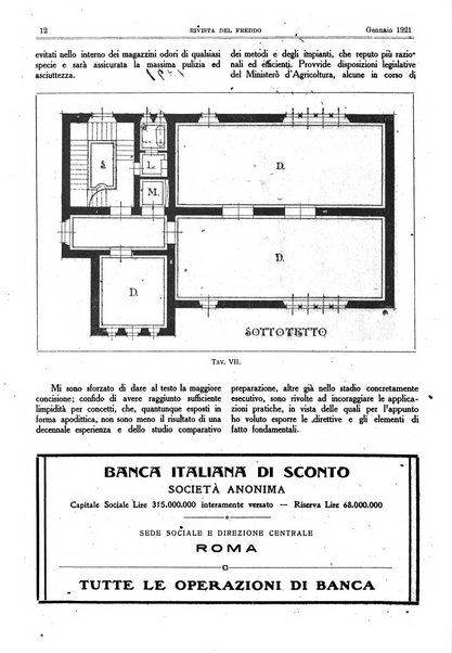 Rivista del freddo periodico mensile illustrato tecnico, scientifico, economico, commerciale