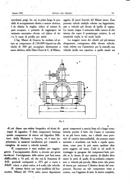 Rivista del freddo periodico mensile illustrato tecnico, scientifico, economico, commerciale