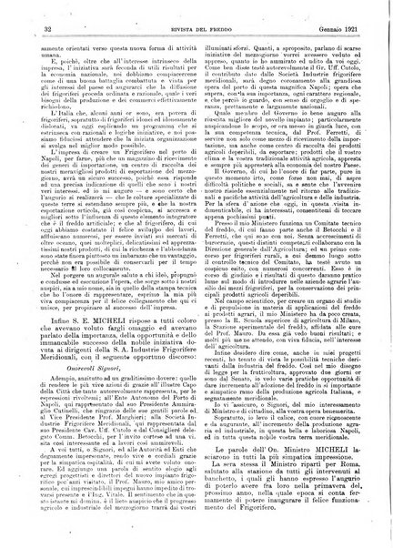 Rivista del freddo periodico mensile illustrato tecnico, scientifico, economico, commerciale