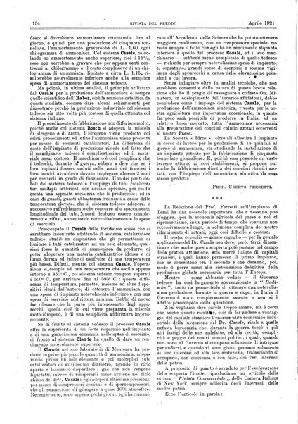 Rivista del freddo periodico mensile illustrato tecnico, scientifico, economico, commerciale