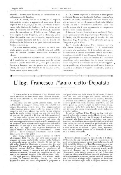 Rivista del freddo periodico mensile illustrato tecnico, scientifico, economico, commerciale