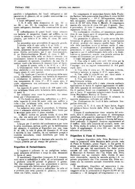 Rivista del freddo periodico mensile illustrato tecnico, scientifico, economico, commerciale