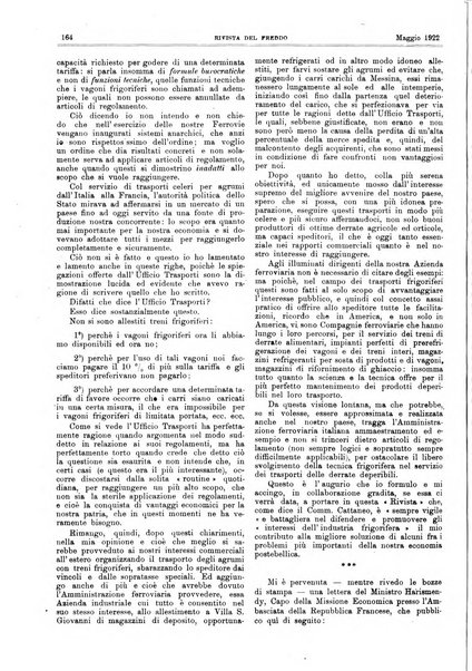 Rivista del freddo periodico mensile illustrato tecnico, scientifico, economico, commerciale