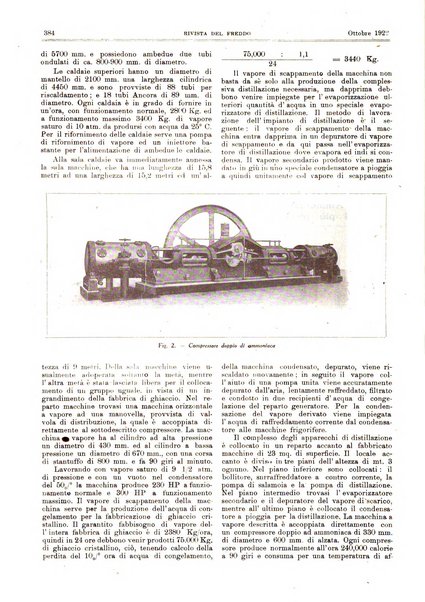 Rivista del freddo periodico mensile illustrato tecnico, scientifico, economico, commerciale