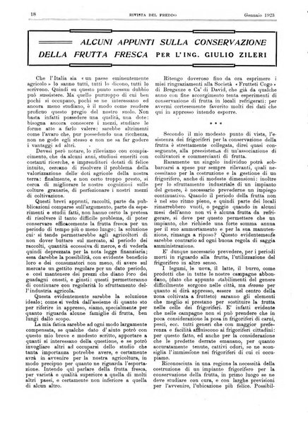 Rivista del freddo periodico mensile illustrato tecnico, scientifico, economico, commerciale