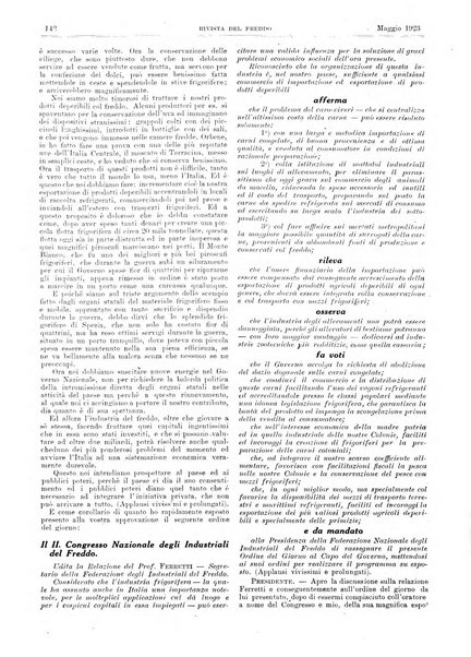 Rivista del freddo periodico mensile illustrato tecnico, scientifico, economico, commerciale