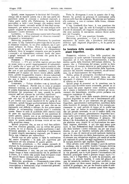 Rivista del freddo periodico mensile illustrato tecnico, scientifico, economico, commerciale