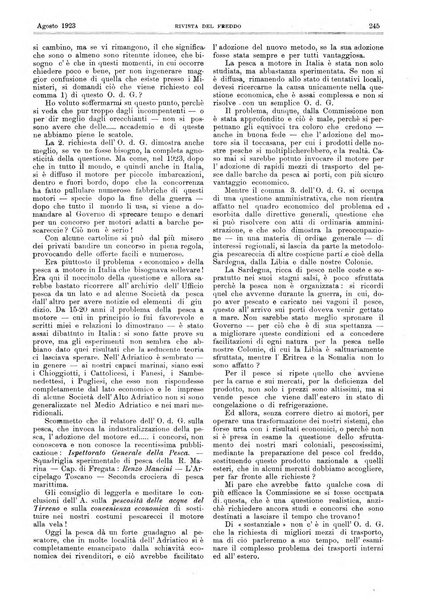 Rivista del freddo periodico mensile illustrato tecnico, scientifico, economico, commerciale