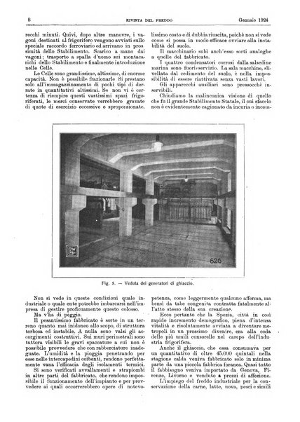 Rivista del freddo periodico mensile illustrato tecnico, scientifico, economico, commerciale