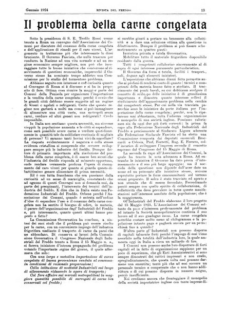 Rivista del freddo periodico mensile illustrato tecnico, scientifico, economico, commerciale