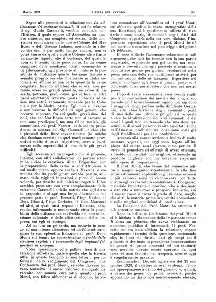 Rivista del freddo periodico mensile illustrato tecnico, scientifico, economico, commerciale