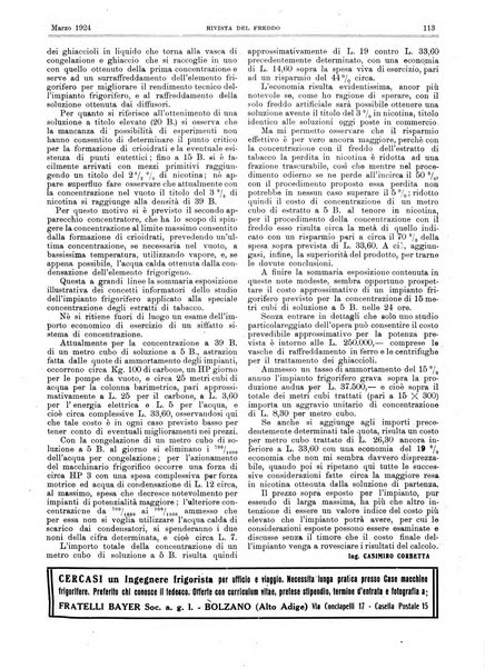 Rivista del freddo periodico mensile illustrato tecnico, scientifico, economico, commerciale