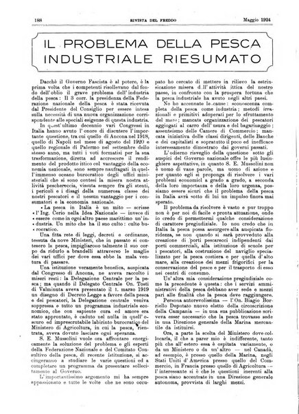 Rivista del freddo periodico mensile illustrato tecnico, scientifico, economico, commerciale