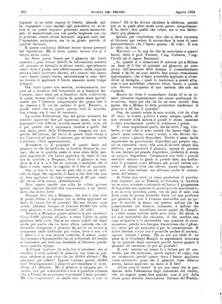 Rivista del freddo periodico mensile illustrato tecnico, scientifico, economico, commerciale