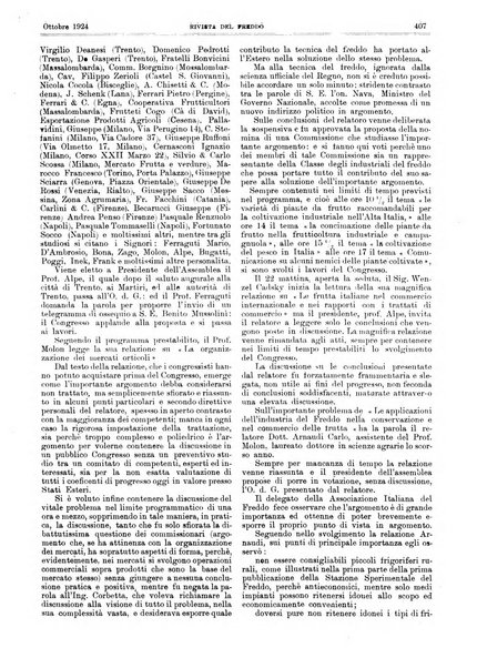 Rivista del freddo periodico mensile illustrato tecnico, scientifico, economico, commerciale