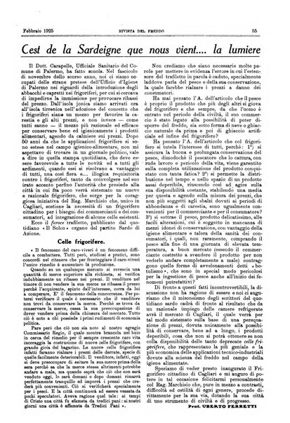 Rivista del freddo periodico mensile illustrato tecnico, scientifico, economico, commerciale