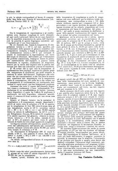 Rivista del freddo periodico mensile illustrato tecnico, scientifico, economico, commerciale