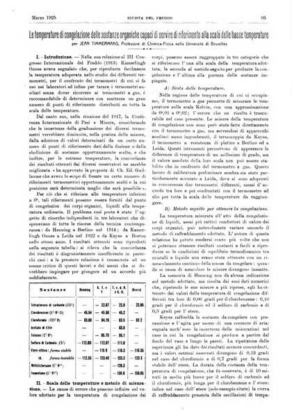 Rivista del freddo periodico mensile illustrato tecnico, scientifico, economico, commerciale