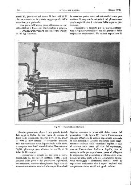 Rivista del freddo periodico mensile illustrato tecnico, scientifico, economico, commerciale