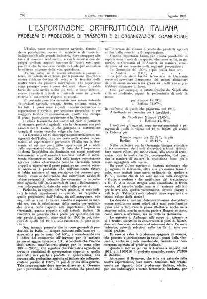 Rivista del freddo periodico mensile illustrato tecnico, scientifico, economico, commerciale