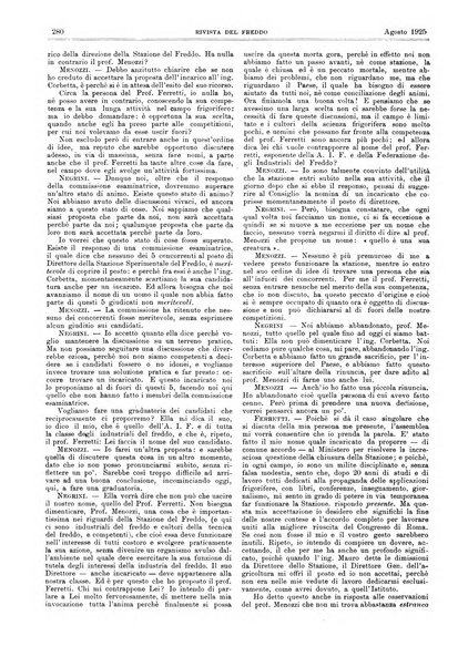 Rivista del freddo periodico mensile illustrato tecnico, scientifico, economico, commerciale