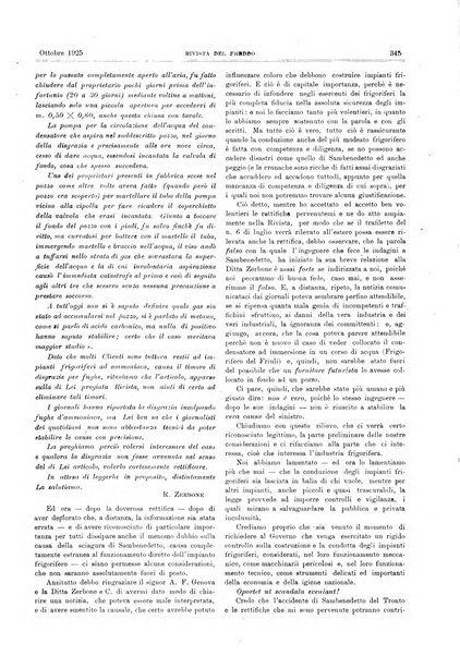 Rivista del freddo periodico mensile illustrato tecnico, scientifico, economico, commerciale