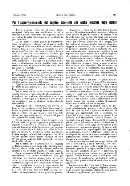 Rivista del freddo periodico mensile illustrato tecnico, scientifico, economico, commerciale