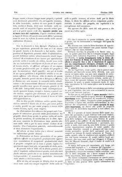 Rivista del freddo periodico mensile illustrato tecnico, scientifico, economico, commerciale