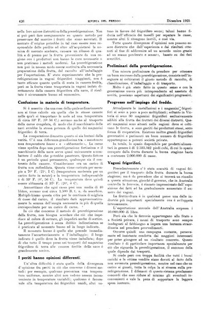 Rivista del freddo periodico mensile illustrato tecnico, scientifico, economico, commerciale