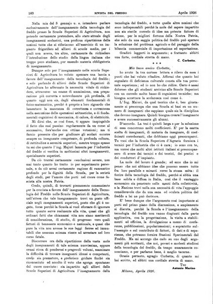 Rivista del freddo periodico mensile illustrato tecnico, scientifico, economico, commerciale