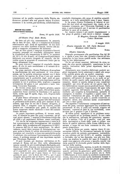 Rivista del freddo periodico mensile illustrato tecnico, scientifico, economico, commerciale