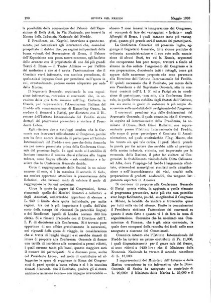 Rivista del freddo periodico mensile illustrato tecnico, scientifico, economico, commerciale