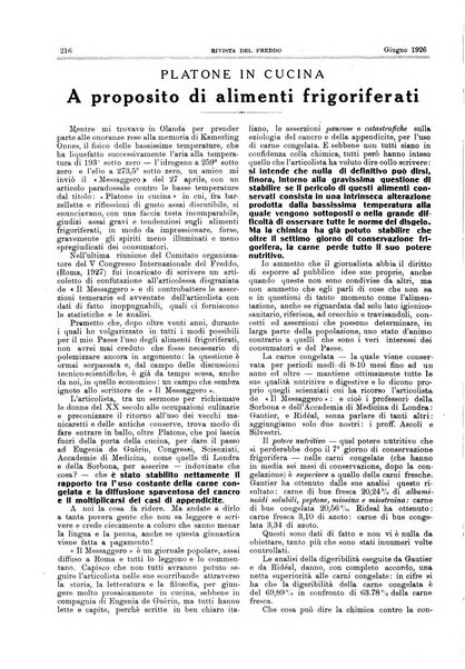 Rivista del freddo periodico mensile illustrato tecnico, scientifico, economico, commerciale