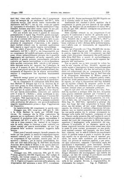 Rivista del freddo periodico mensile illustrato tecnico, scientifico, economico, commerciale