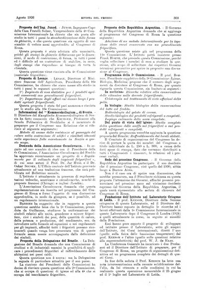 Rivista del freddo periodico mensile illustrato tecnico, scientifico, economico, commerciale