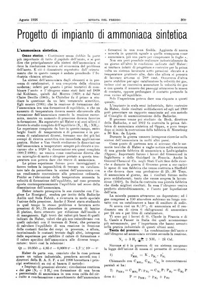 Rivista del freddo periodico mensile illustrato tecnico, scientifico, economico, commerciale