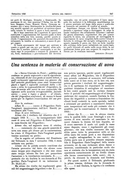 Rivista del freddo periodico mensile illustrato tecnico, scientifico, economico, commerciale