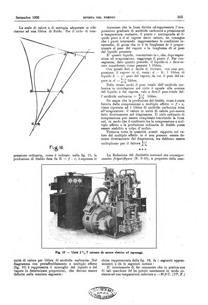 Rivista del freddo periodico mensile illustrato tecnico, scientifico, economico, commerciale