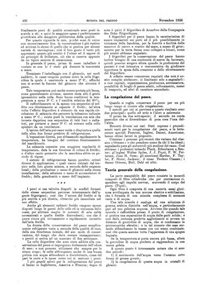 Rivista del freddo periodico mensile illustrato tecnico, scientifico, economico, commerciale