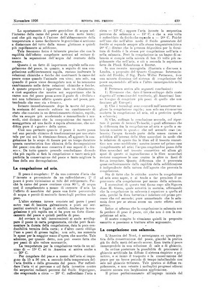 Rivista del freddo periodico mensile illustrato tecnico, scientifico, economico, commerciale