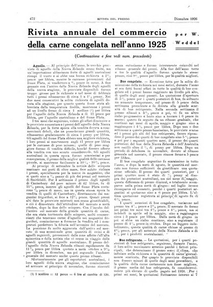 Rivista del freddo periodico mensile illustrato tecnico, scientifico, economico, commerciale