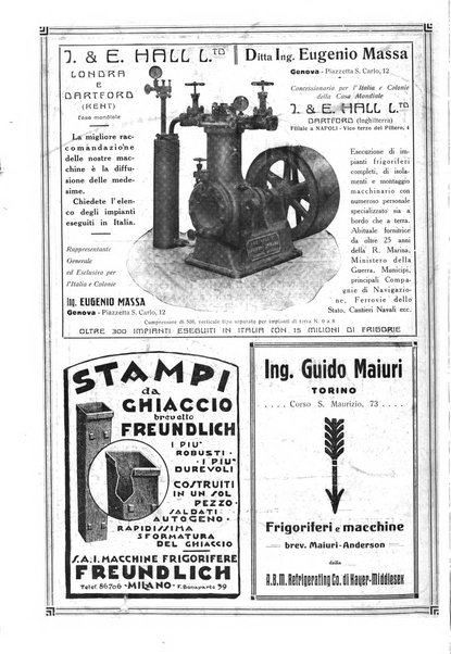 Rivista del freddo periodico mensile illustrato tecnico, scientifico, economico, commerciale