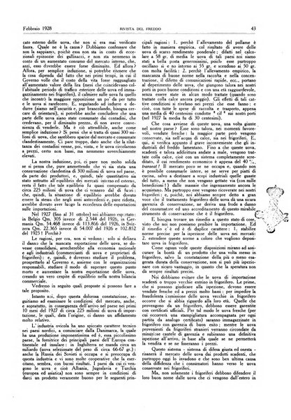 Rivista del freddo periodico mensile illustrato tecnico, scientifico, economico, commerciale