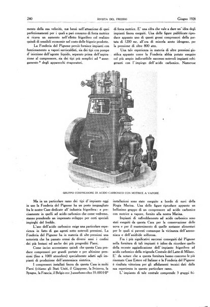 Rivista del freddo periodico mensile illustrato tecnico, scientifico, economico, commerciale