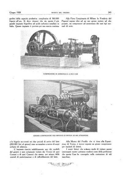 Rivista del freddo periodico mensile illustrato tecnico, scientifico, economico, commerciale