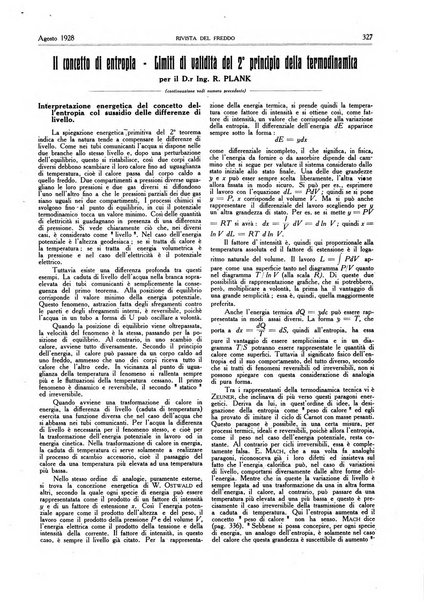 Rivista del freddo periodico mensile illustrato tecnico, scientifico, economico, commerciale