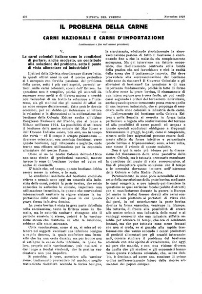 Rivista del freddo periodico mensile illustrato tecnico, scientifico, economico, commerciale