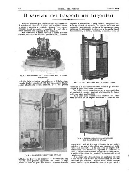 Rivista del freddo periodico mensile illustrato tecnico, scientifico, economico, commerciale