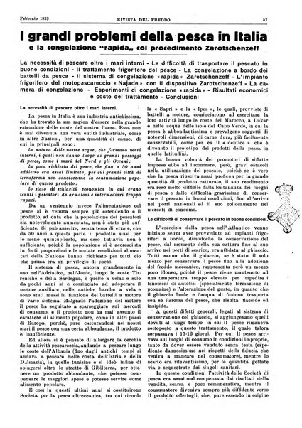 Rivista del freddo periodico mensile illustrato tecnico, scientifico, economico, commerciale